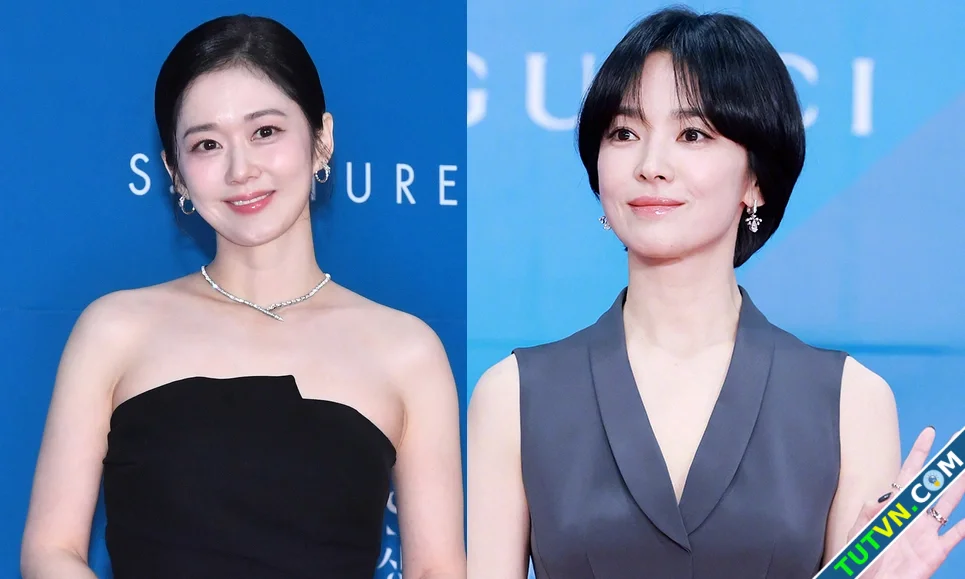 Song Hye Kyo Jang Nara khoe sắc trên thảm đỏ-1.webp