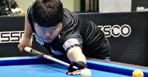 Thần đồng billiards Hàn Quốc liên tục tung sêri để vô địch Tái ngộ Trần Quyết Chiến-1.webp