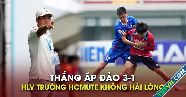 Thắng áp đảo 31 HLV Trường HCMUTE 039không hài lòng với lối chơi039-1.webp