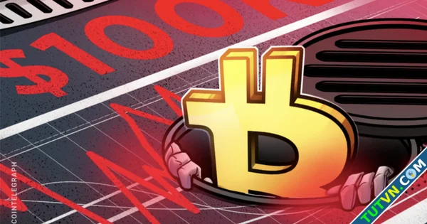 Tiền số chao đảo giá Bitcoin có nguy cơ về dưới 100000 USD-1.webp