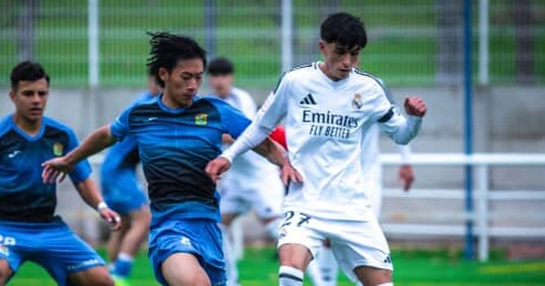 Tiền vệ Việt kiều Julien Nguyễn 039Tôi học được nhiều khi so tài U19 Real Madrid039-1.webp