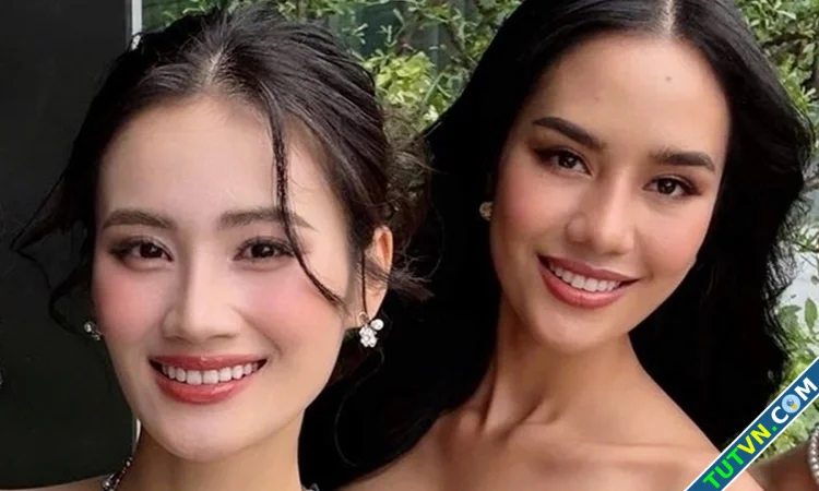Tình bạn của Ý Nhi và mỹ nhân Thái Lan tại Miss World-1.webp