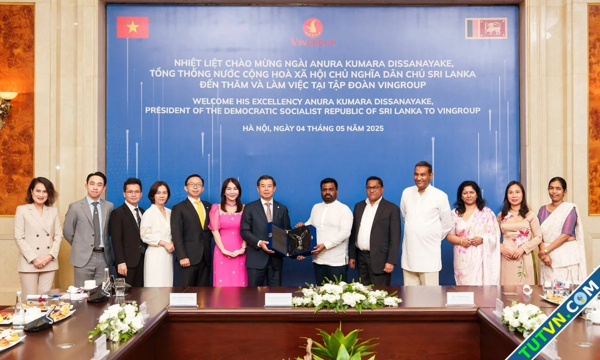 Tổng thống Sri Lanka đề nghị Vingroup đầu tư bất động sản và du lịch-1.webp