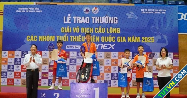 TPHCM xuất sắc giành 5 HCV giải cầu lông các nhóm tuổi thiếu niên quốc gia-1.webp