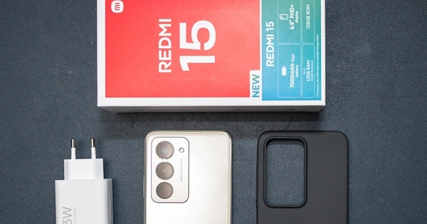 Trải nghiệm Redmi 15 dẫn đầu phân khúc phổ thông với pin 7000mAh và màn hình 144Hz-1.webp