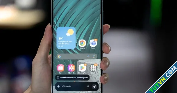 Trải nghiệm trí tuệ nhân tạo Gemini Live trên Galaxy A56-1.webp