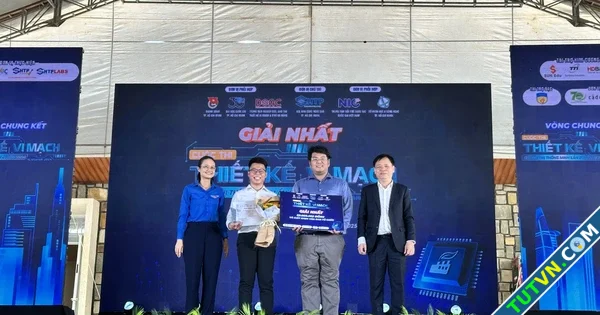 Trao giải cuộc thi thiết kế vi mạch cho đô thị thông minh lần 2-1.webp
