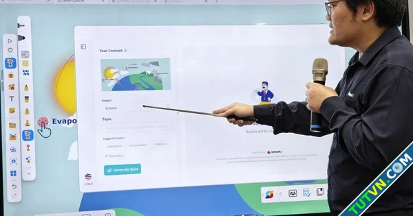 Trí tuệ nhân tạo đẩy nhanh số hóa giáo dục qua màn hình tương tác thông minh-1.webp