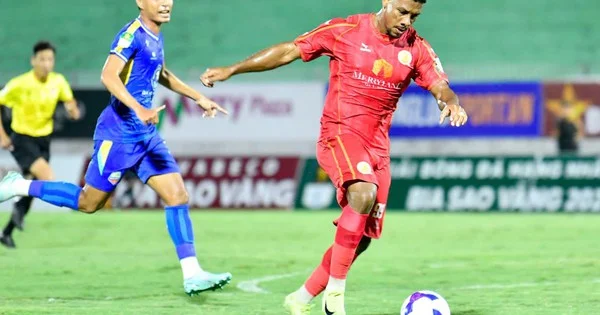 Trọng Đại đá chính nhưng Long An vẫn thua Quy Nhơn United không thắng nổi đội mới lên hạng-1.webp