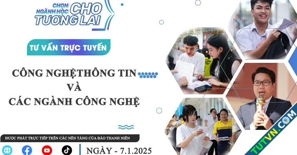 Tư vấn trực tuyến Chọn ngành học cho tương lai Công nghệ thông tin và các ngành công nghệ ...webp