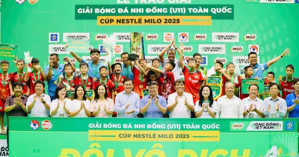 U11 Hưng Yên thắng Bắc Ninh 10 Vô địch giải bóng đá nhi đồng toàn quốc 2025-1.webp