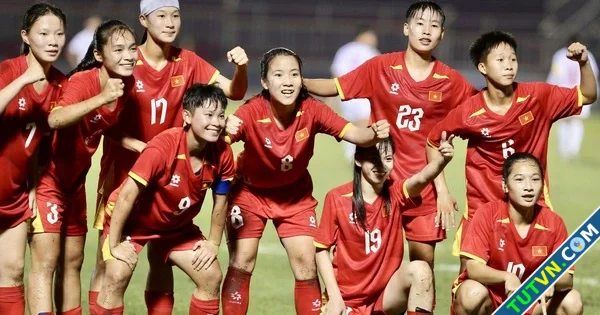 U19 Việt Nam Thái Lan thắng ấn tượng ở giải nữ 2 siêu phẩm tại sân Thống Nhất-1.webp