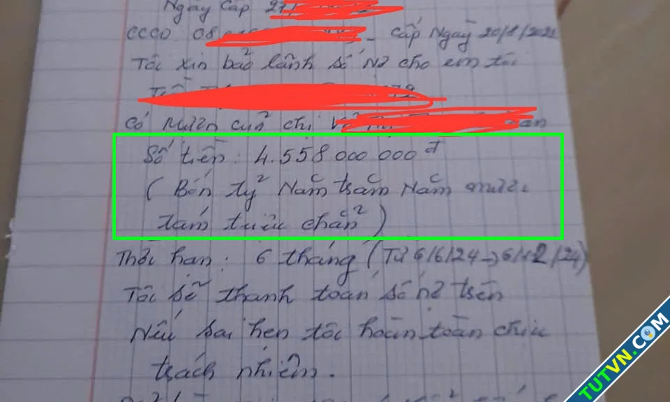 Vay giúp 45 tỷ đồng giờ em gái nói giấy nợ của ai người đó trả-1.webp
