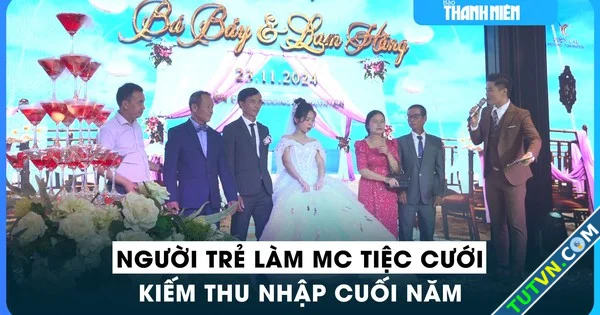 Việc làm cuối năm Giới trẻ tìm đến nghề MC tiệc cưới-1.webp