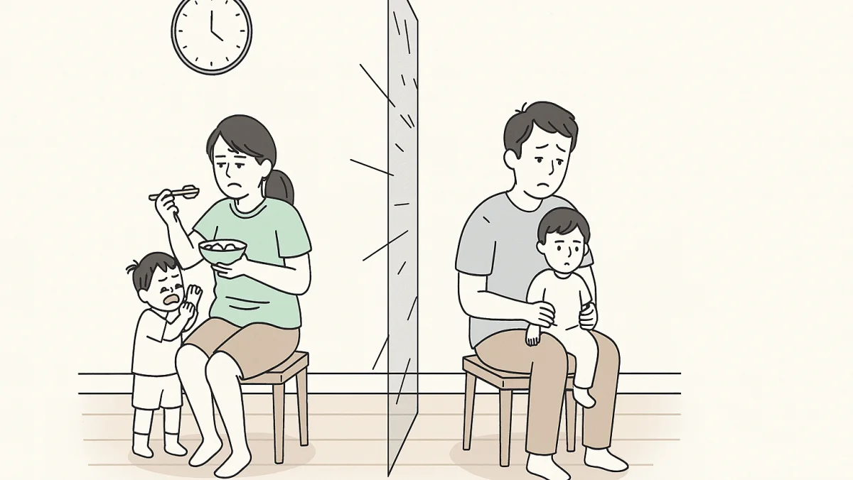 Vợ quyết không chịu nghỉ làm chăm con dù kinh tế tôi lo được-1.webp