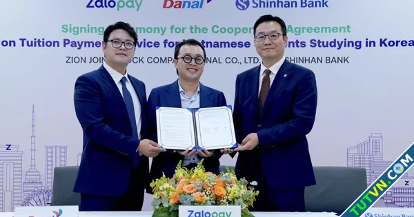 Zalopay hợp tác Danal và Shinhan Bank ra mắt dịch vụ thanh toán học phí quốc tế-1.webp